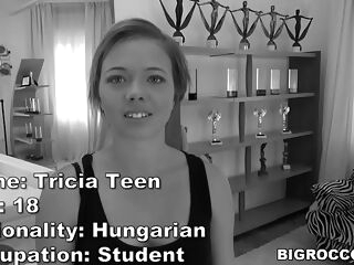 18yo hungarian babe in audition - Tricia Teen, Rocco Siffredi