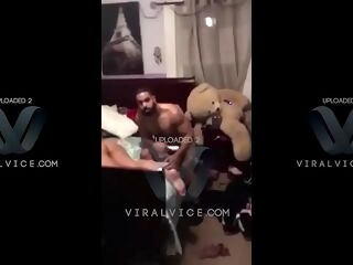 hubby catches wife cheating gets into fight