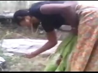 DESI INDIAN VILLAGE CHEATING Lady FUCKING BROTHER Mate Pound OUTDORR