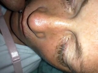 45 years old blonde asleep buzzed