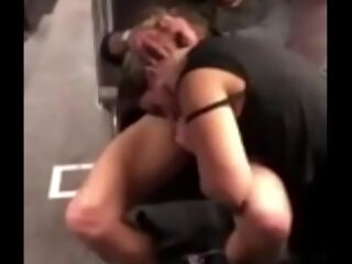 inebriated slut gets caught providing butt cheeks on train