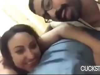 arab wifey gets fucked infront of hubby