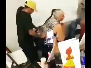 talented humping his mature aunt