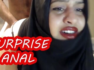 agonizing surprise assfuck with married hijab girl