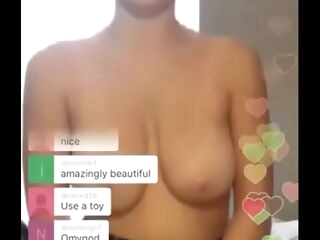 flawless blonde teen shows tits